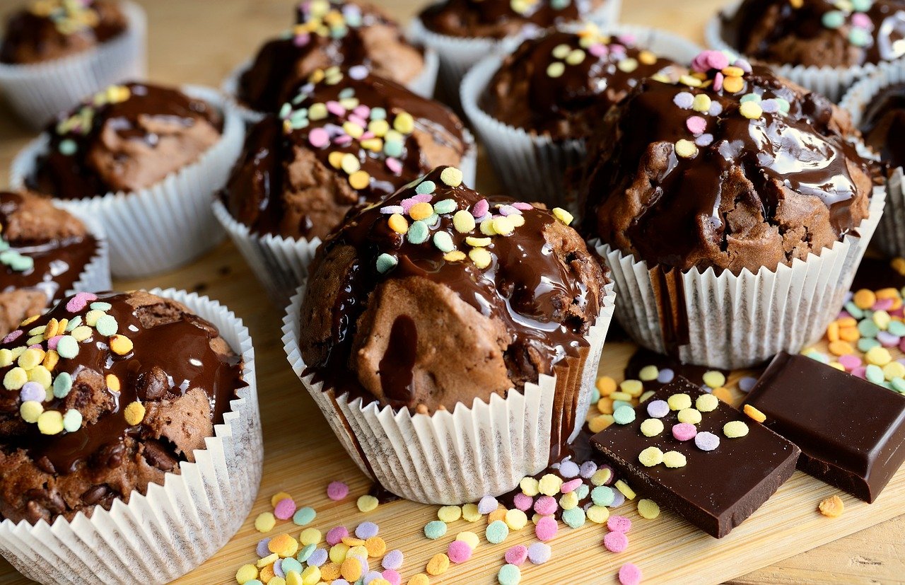 muffins, cakes, cupcakes